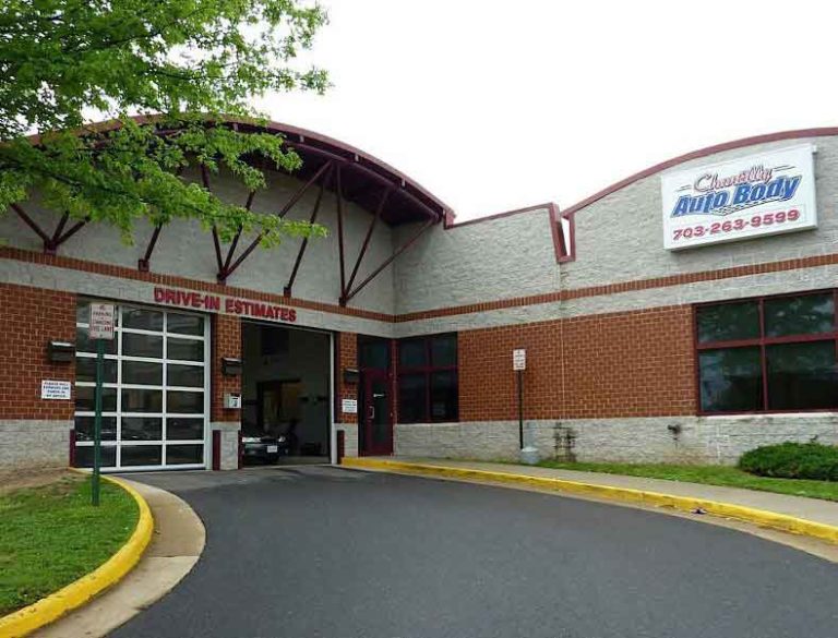 About Us Chantilly Shop exterior Chantilly Auto Body Group