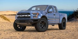 Ford Certified Body Shop - Blue Ford Raptor Offroad