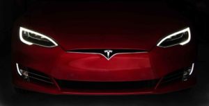 Tesla Approved Body Shop - Front of Tesla Sedan